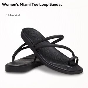 CROCS Miami Toe Loop Sandal